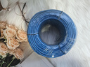 万级超六类网线非屏蔽【国标23AWG-0.57mm无氧纯铜芯】CAT6A万兆高速网络工程家装布线一箱线20米 蓝色 实拍图