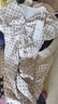 歌莉娅白色复古连衣裙夏装女缎面冰丝法式波点气质V领长裙子1A6H4KAK0 06D杏底印花 S 实拍图