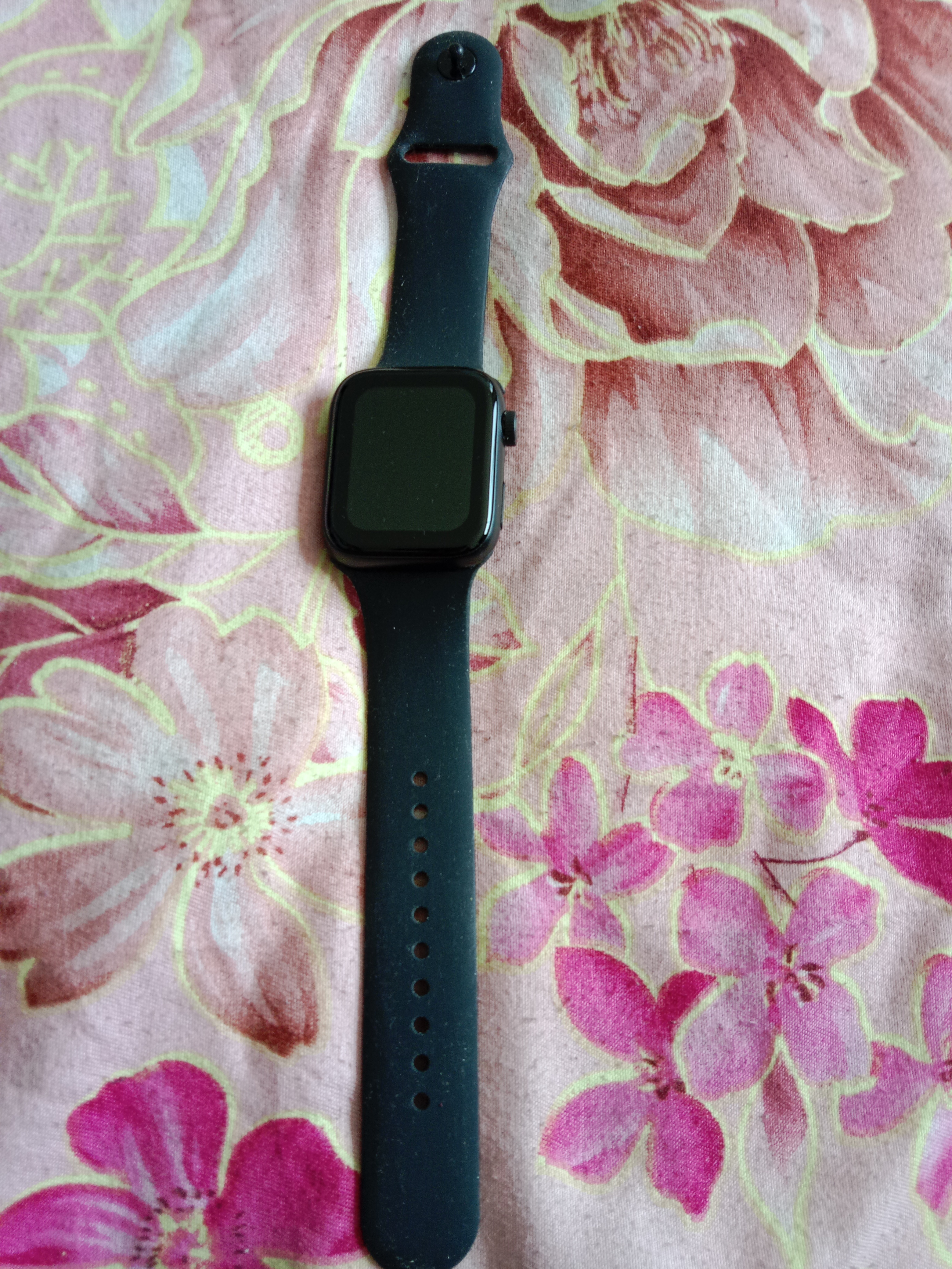 华强北新款S10智能手表watch9多功能蓝牙通话运动计步iOS安卓通用X6 S9顶配黑+通话听歌全触+送彩虹带 实拍图