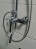 恒洁（HEGII）花洒淋浴套装 精铜主体可升降易除垢喷头淋浴花洒套装 【经典款】三功能花洒916-333 实拍图