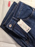 京东京造牛仔裤男士休闲裤四季百搭裤子男复古锥形 中蓝色 32 实拍图