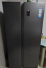 Haier【新品】海尔冰箱双开门对开门纤薄一级能效双变频风冷无霜干湿分储大容量家用智能电冰箱家电补贴 617升+黑金净化系统+90°开门悬停 实拍图