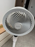 艾美特（AIRMATE）【天鹅MAX】空气循环扇直流变频家用大风力电风扇卧室轻音一级能效负离子净化语音落地扇 SRDI151 实拍图