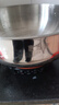 惠当家（Hui Dang Jia）电锅多功能电热锅电炒锅家用电蒸锅一体电煮锅加厚304不锈钢电火锅G08-34 实拍图