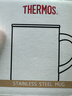 THERMOS保温杯马克咖啡杯440ml带盖茶杯男女情侣水杯 TCDG-451 WH（PM） 实拍图