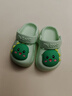 牧童儿童拖鞋夏男宝宝洞洞鞋软底女童卡通洗澡婴幼儿家居鞋奶龙绿140 实拍图