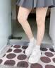回力网面小白鞋女2026新款夏季轻便透气女鞋小个子增高百搭厚底板鞋 白色-网面透气【6cm超轻厚底】 37 实拍图