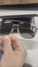 帕森（PARZIN）偏光太阳镜男士金属方框眼镜司机开车驾驶镜尼龙镜片潮墨镜PZ8235 实拍图