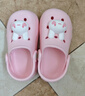 牧童儿童拖鞋夏男宝宝洞洞鞋软底女童卡通洗澡婴幼儿家居鞋萌兔粉180 实拍图