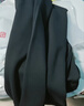 名创优品（MINISO）休闲直筒裤子男重磅潮流春季青少年宽松百搭垂感卫裤 黑 4XL 实拍图