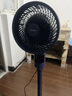 康佳（KONKA）空气循环扇电风扇家用风扇智能语音小风扇八字摇头换气扇台式电扇遥控交流定频落地扇KXHS-1801W-P 实拍图