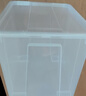 宜家（IKEA）SAMLA萨姆拉高透明收纳箱塑料书籍衣服玩具整理收纳神器 有盖130公升 实拍图