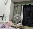 美的（Midea）【飓风节能】七叶柔风立式电风扇/家用轻音落地扇/台式小型风扇/大风力遥控定时摇头风扇 SAH35BSJ 实拍图