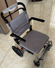 鱼跃(yuwell)手动轮椅车1100A折叠老人轻便便携式手推车旅行可上飞机 实拍图