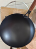 全品屋炒锅不粘炒菜无涂层小铁锅家专用精铸章丘深氮熟铁锅燃气灶大锅 实拍图