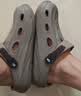 海澜之家HLA凉鞋男士户外洞洞鞋沙滩拖鞋K047/K061 卡其色42/43(双码) 实拍图