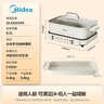 美的（Midea）电火锅鸳鸯锅烤肉锅火锅专用锅0氟涂层超薄速沸电火锅多功能锅料理锅分体式6.5L多用途锅DLS3322R2 实拍图