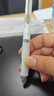 得力（deli）六边形战士中性笔  0.5mm双珠ST头速干学生刷题笔中性笔 黑色5支/盒 SA620 实拍图