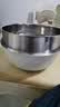 展艺加厚304不锈钢打蛋盆22cm 带刻度和面发面奶油蛋液打发沙拉料理盆 实拍图