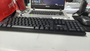 联想（Lenovo）无线键盘鼠标套装轻音办公键盘无线键鼠套装电池款机械手感键盘一体机台式笔记本电脑通用外设键鼠 黑色-键鼠套装 实拍图