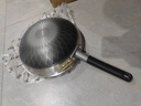 炊大皇炒锅有钛0氟不粘锅316L不锈钢不粘平底炒锅32cm 实拍图