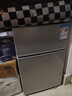 新飞冰箱小型租房用 一级能效冷 藏冷冻两用1-2人家用小冰箱 出租房双门电冰箱办公室两门 26年旗舰 38A一级能效【旗舰升级】银色 实拍图