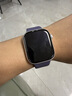 Apple/苹果 Watch S11 智能手表GPS+蜂窝款46毫米银色铝金属表壳雾紫色运动型表带S/M MFDK4CH/B 实拍图