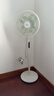 美的（Midea）【幸运草安睡1S】一级能效直流变频声控电风扇家用遥控卧室静音落地扇台式桌面抗菌大风力转页扇 实拍图