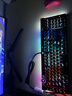 美商海盗船 (USCORSAIR) K100 RGB 光轴 机械键盘 游戏键盘 有线连接 全尺寸 黑色 OPX光轴 实拍图