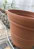 爱丽思（IRIS）特大号圆形花盆种树庭院超大加厚大盆景树木无花果蓝莓果树种植盆 12号茶色 约17L (口径35.8cm) 实拍图