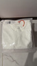 布先生春夏季短袖T恤男士纯棉小白T纯色内搭打底衫 白色 3XL(190) 实拍图