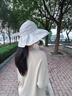 MISSION UV黑胶防晒帽女遮阳帽贝壳太阳帽渔夫帽夏季遮脸防紫外线大帽檐帽子 实拍图