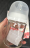 贝亲（Pigeon）新生儿 防胀气宽口径玻璃奶瓶160ml SS号奶嘴 0个月+ AA260 实拍图