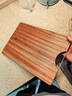 京东京造 菜板 砧案板切菜实木双面分切家用抗菌【乌檀整木】36*25*2.5cm 实拍图