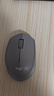 罗技（Logitech）M330 轻音鼠标 无线鼠标 办公鼠标 右手鼠标 带无线微型接收器 灰色 实拍图