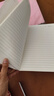 车线笔记本本子简约初高中大学生考研软面抄软抄本A5记事本加厚缝线本 A5/60页/本-1本随机封面 实拍图
