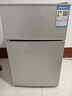 新飞（Frestec）小冰箱 冰箱小型双开门 迷你双门家用宿舍租房冷藏冷冻电冰箱节能省电 38L银【日销过百+租房必备】 实拍图