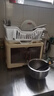 【厨房不乱了】碗筷碟盘收纳盒碗柜餐具碗架沥水篮家用厨房置物架 置物架 白色 实拍图