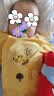 舒贝怡2件装婴儿衣服新生儿连体衣满月宝宝周岁哈衣薄纯棉爬服黄色 73 实拍图