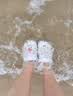卡骆驰（CROCS）贝雅卡骆班洞洞鞋轻便耐磨一脚蹬休闲鞋女鞋时尚沙滩鞋|205089 冬日白/彩色-1LI 36 /37(220mm) 实拍图