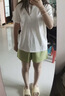 蕉内棉棉305H女士睡衣睡裤春夏季纯棉100%棉短袖情侣家居服夏天可外穿 实拍图