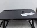 京东京造泰坦A3电竞桌台式电脑桌子实木ENF级家用书桌办公桌碳纤维纹1.4m 实拍图