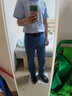 真维斯（Jeanswest）牛仔裤男2026夏季冰丝薄款宽松直筒裤百搭男裤子休闲长裤浅蓝30 实拍图