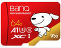 banq&JOY联名款 64GB TF（MicroSD）存储卡U3 C10 A1 V30 4K 高速款行车记录仪&监控摄像头手机内存卡 实拍图
