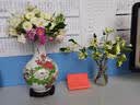 梓琦景德镇陶瓷插花工艺品家居装饰中式客厅装饰书房电视柜水培插花瓶 月亮赏瓶高22+底座 实拍图