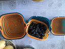 洗菜盆沥水篮八件套厨房多功能菜篮子双层漏盆 大号+中号+小号6件套颜色随机 实拍图