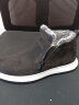 拾聚男鞋冬季保暖鞋棉鞋男老北京布鞋男中老年人爸爸鞋加绒加厚雪地靴 黑色 38 实拍图