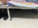 折叠床家用单人床成人午休午睡小床加固硬板床简易小户型铁床 90cm宽白色（经济款+加厚框架） 实拍图