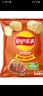 乐事（Lay's）薯片 得克萨斯烧烤味 135克*7包 休闲零食 膨化食品 实拍图