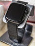 Apple/苹果 Watch S11 智能手表GPS款42毫米亮黑色铝金属表壳黑色运动型表带S/M MEU94CH/B 实拍图